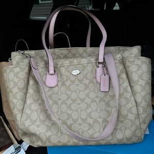 Vintage Coach Diaper Bag